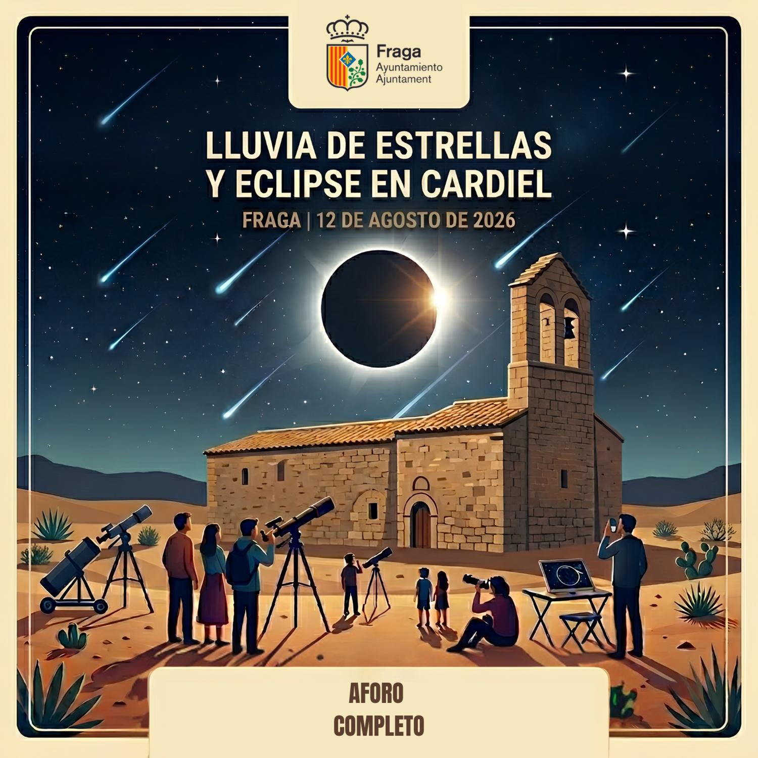 ECLIPSE SOLAR Y LLUVIA DE ESTRELLAS EN CARDIEL