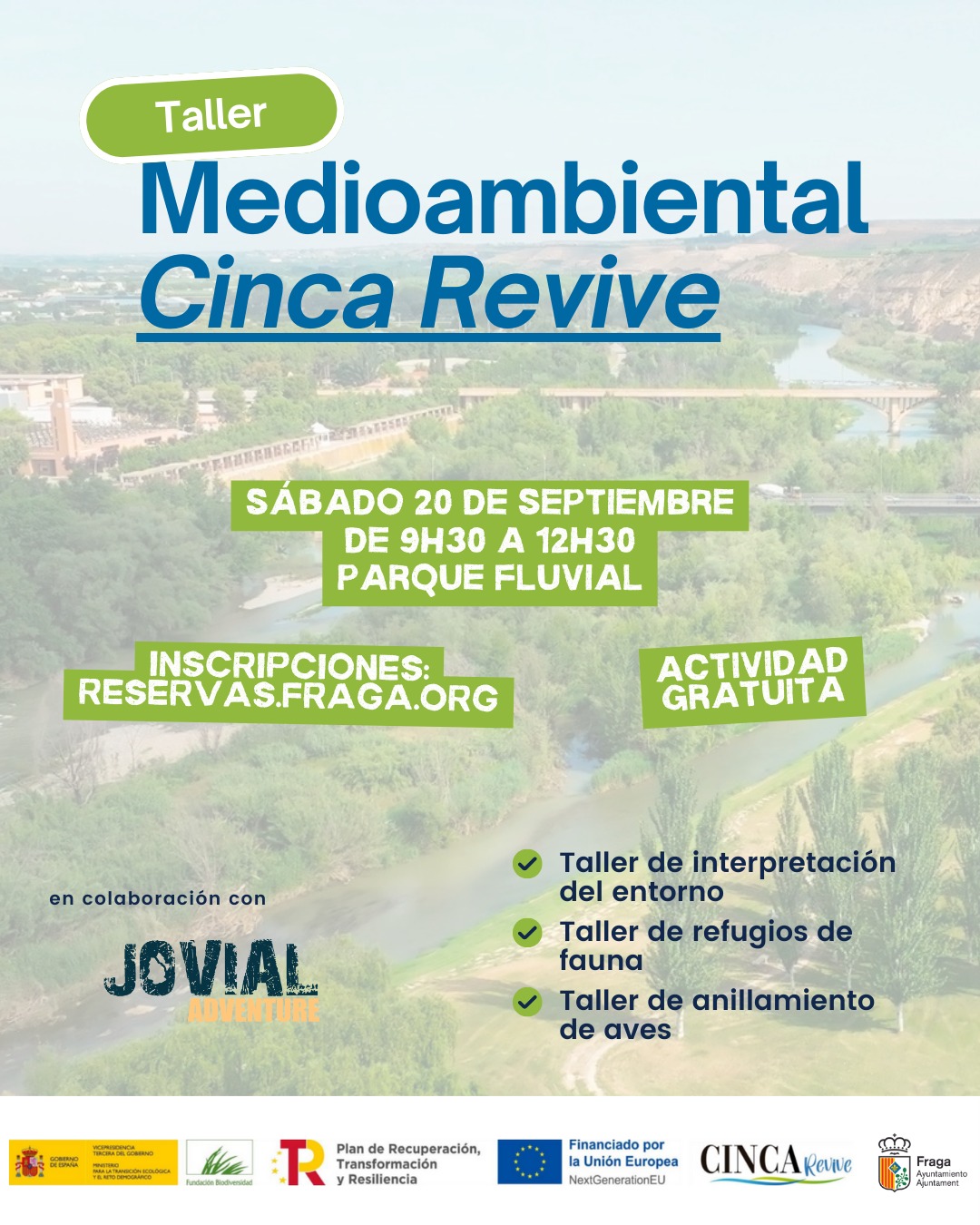 TALLER MEDIOAMBIENTAL CINCA REVIVE